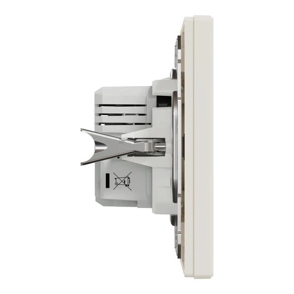 Schneider Electric EPH2700323 Asfora Krem USB Prizi İkili 2.4A Type A+C - Resim 3