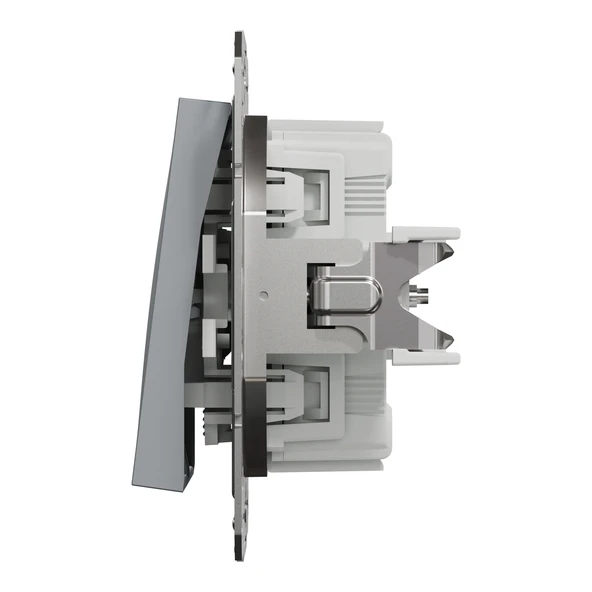 Schneider Electric EPH1100162 Asfora Çelik Liht+Liht Çerçevesiz - Resim 4