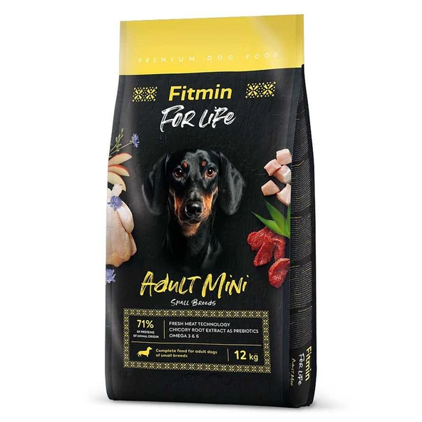 Fitmin Forlife Mini Yetişkin Köpek Maması 12 Kg ürün görseli 1