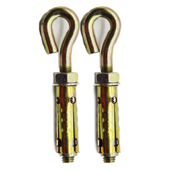 Kancalı Çelik Dübel M12 x 110mm 2 Adet ürün görseli