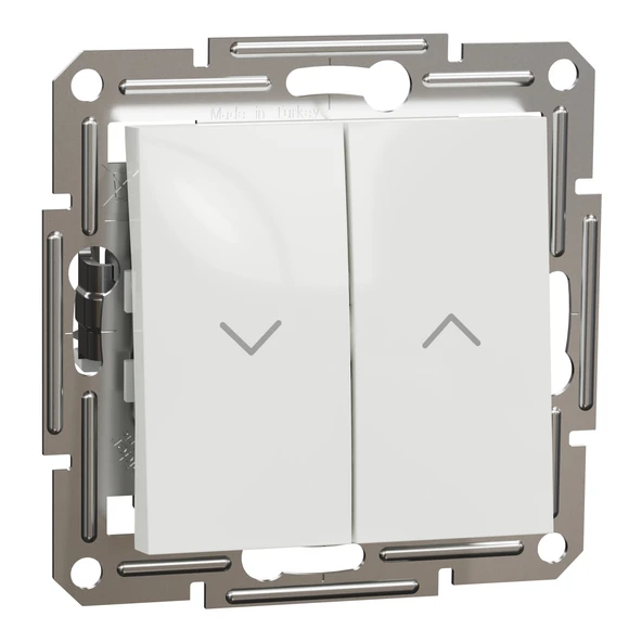 Schneider Electric EPH1370521 Asfora Beyaz Jaluzi Anahtar - 1
