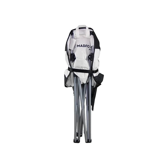 Madfox Moonchair Deluxe Katlanır Kamp Sandalyesi Siyah-Gri - 6
