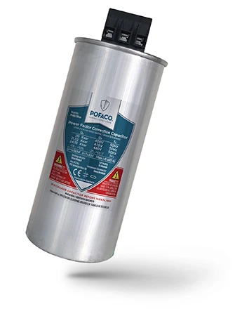 Pofaco 20 KVAR 400V Trifaze Silindir Kondansatör ürün görseli 1