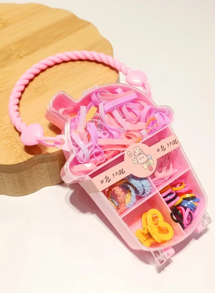 Monalisa Home Lüks Soft Renkler Çoklu Lastik Toka ürün görseli