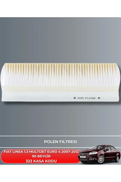 FIAT LINEA 1.3 MULTIJET EURO 4 2007-2012 90 BEYGİR FİLTRE - ELF 5LT YAG BAKIM SETİ - Resim 4