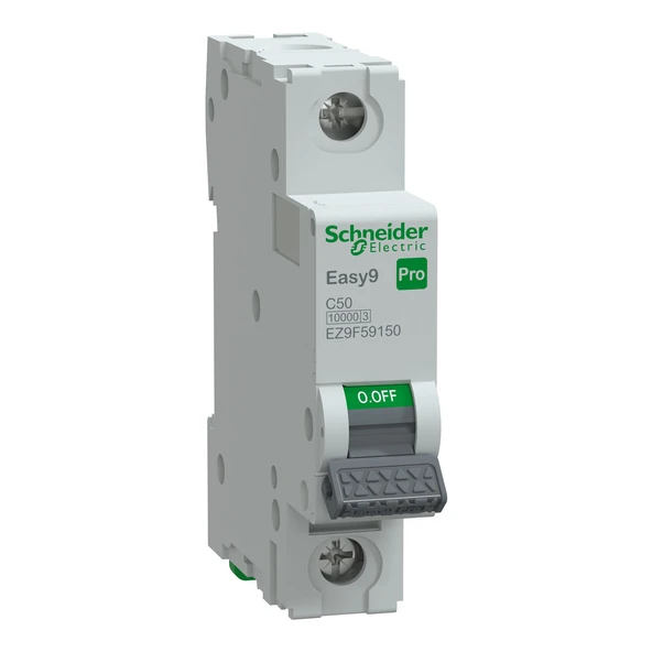Schneider Electric EZ9F59150 1X50A C 10kA Otomatik Sigorta Easy9 Pro ürün görseli 1