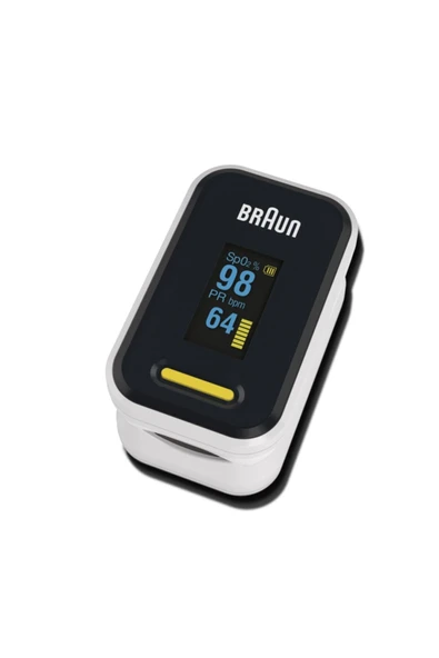 Braun Pulse Oksimetre Cihazı - Siyah - Beyaz - 1