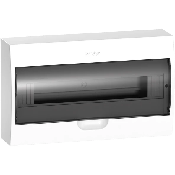 Schneider Electric EZ9E118S0S 18'li Sıvaüstü Sigorta Kutusu Şeffaf Kapak ürün görseli