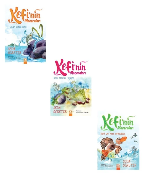 Seda Öğretir Kefinin Maceraları Seti (3 Kitap) ürün görseli