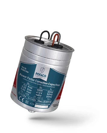 Pofaco 0,5 KVAR 400V Trifaze Silindir Kondansatör ürün görseli 1