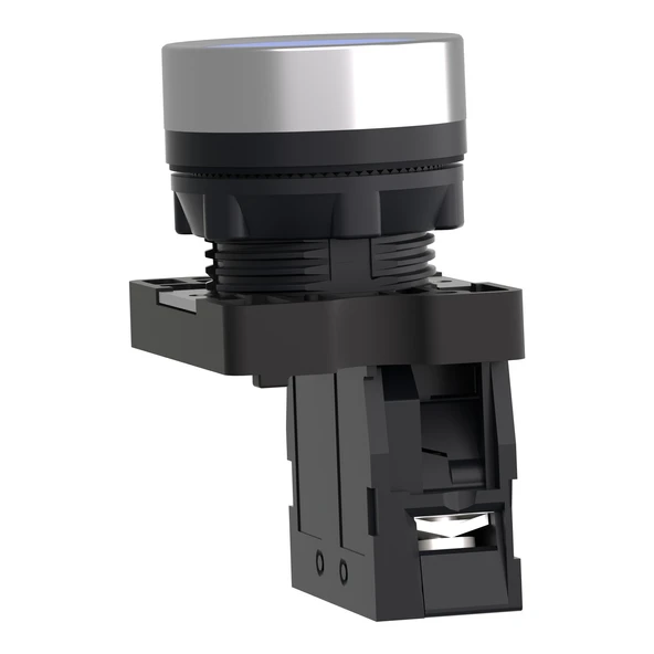 Schneider Electric XA2EA61 22mm Mavi Yaylı Buton - 2