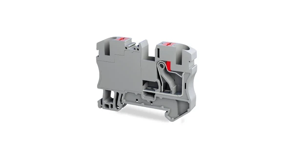 Tbloc PFT 10mm Gri Push-İn Tek Katlı Klemens 10'lu Paket ürün görseli 1