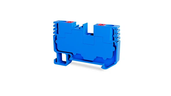 Tbloc PFT 6mm Mavi Push-İn Tek Katlı Klemens 10'lu Paket ürün görseli 1