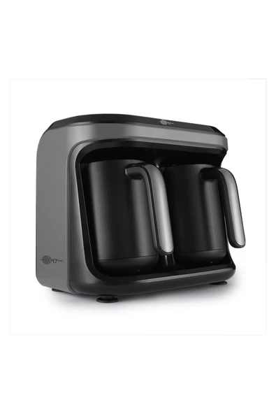 Karaca Hatır Hüp Düet Aroma Türk Kahve Makinesi Space Gray 10 Fincan Kapasiteli - Resim 2