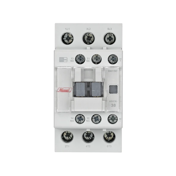 Himel 3x18A 7,5 kW Kontaktör 1NO+1NC 24V DC ürün görseli 1