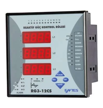 Entes M3682 RG3-12e 12 Kademe Reaktif Güç Kontrol Rölesi ürün görseli