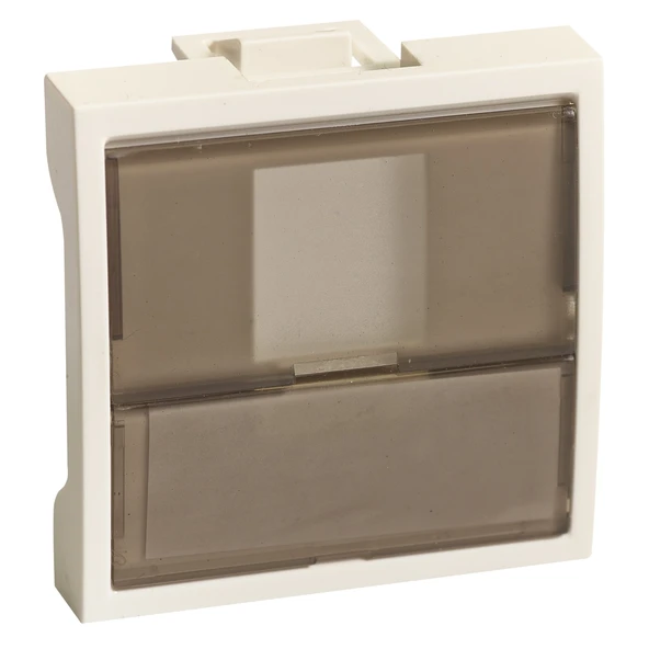 Schneider Electric ETK45045E 45X45 Tekli Data Priz Kapağı Boş - 1