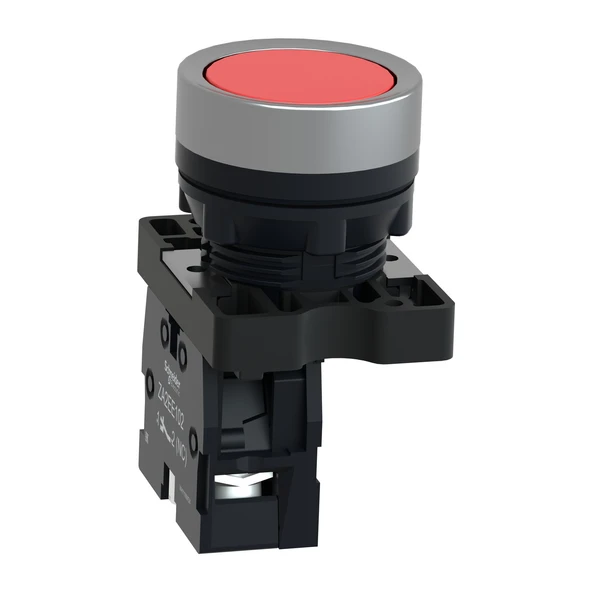 Schneider Electric XA2EA42 22mm Kırmızı Yaylı Buton - 2