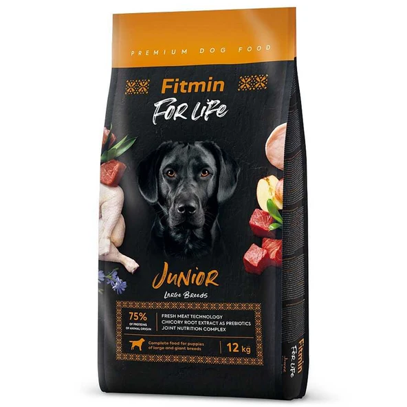Fitmin Forlife Junior Büyük Irk Yavru Köpek Maması 12 kg ürün görseli 1
