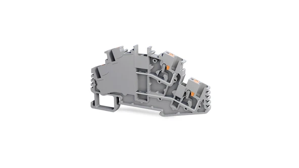 Tbloc PFT 2,5 2P Gri Push-İn Çok Katlı Klemens 2,5mm 10'lu Paket ürün görseli 1