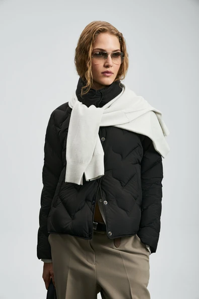 Lufian 122120043 Desert Kaz Tüyü Kadın Mont - Resim 2