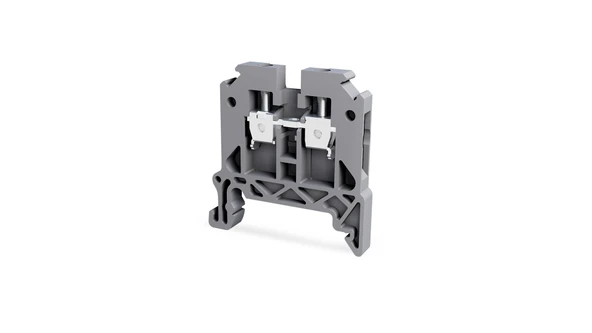 Tbloc TBL 2,5mm Gri Vidalı Tek Katlı Klemens 10'lu Paket - 1