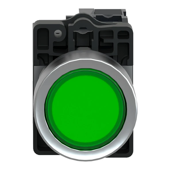 Schneider Electric XA2EW33M1 Yeşil Ledli Yaylı Buton 220V AC/DC - 2