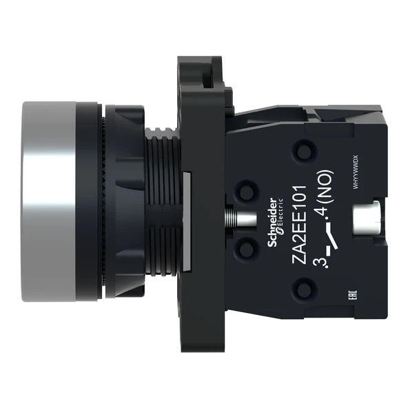 Schneider Electric XA2EA11 22mm Beyaz Yaylı Buton - 6