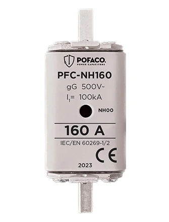 Pofaco PFC-NH160 160A NH 00 Boy Bıçaklı Sigorta ürün görseli 1