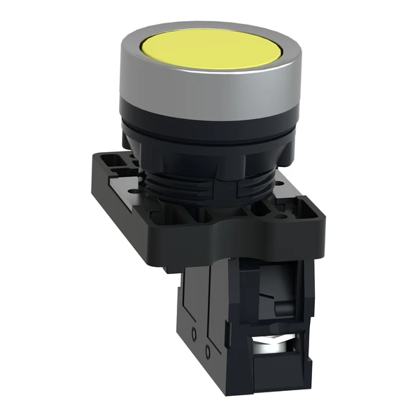 Schneider Electric XA2EA51 22mm Sarı Yaylı Buton - 2