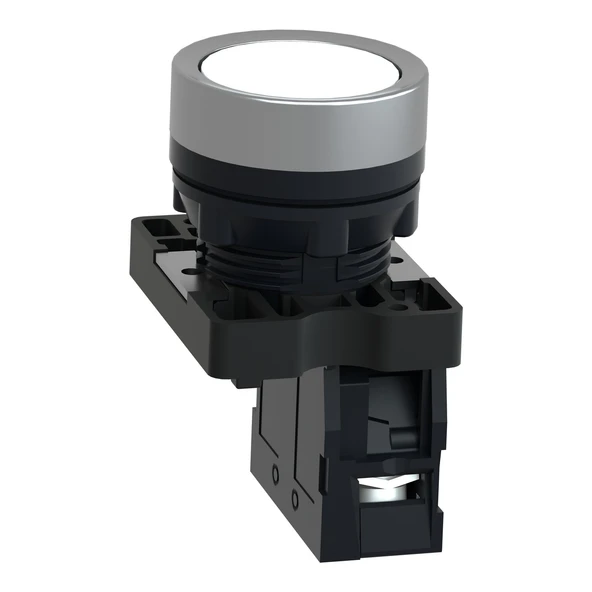 Schneider Electric XA2EA11 22mm Beyaz Yaylı Buton - 2