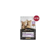 PRO PLAN Yavru Kedi Yaş Mama Sos İçinde Hindi Etli 10 ADET ürün görseli 1