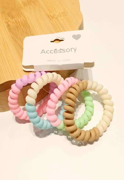 Monalisa Home Lüks Renkli  4 lü Lastik Toka ürün görseli