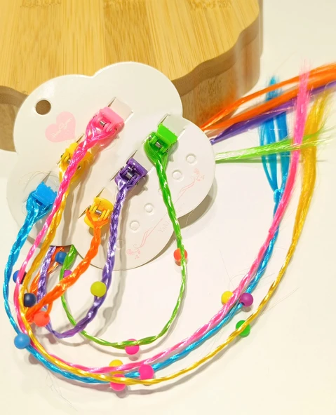 Monalisa Home Lüks 6 Lı Figürlü Çocuk Saç Toka ürün görseli