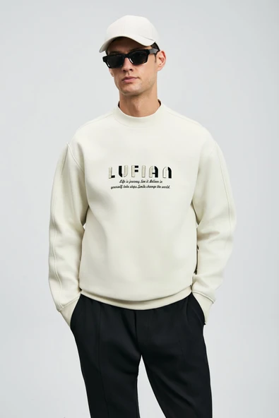 Lufian 112030178 Oracle Erkek Sweatshirt - Resim 8