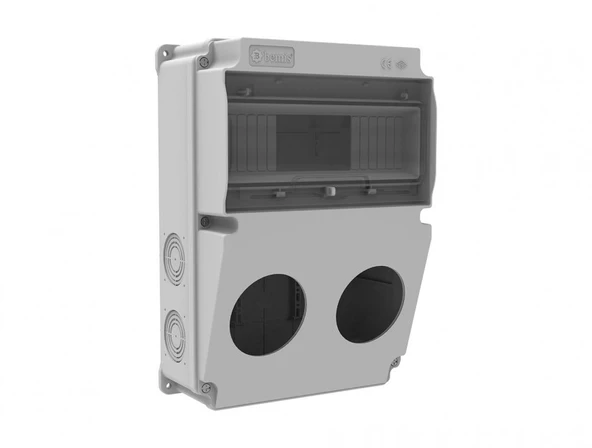 Bemis V10 Ön 2 Ad. Delikli 2 Ad. Yan Boş Kombinasyon 210X300X122 IP44 ürün görseli 1