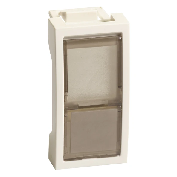 Schneider Electric ETK45022E 45X22,5 Tekli Data Priz Kapağı Boş - 1