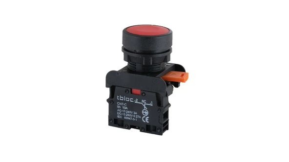 Tbloc PSR-1C Kırmızı Yaylı Stop Buton ürün görseli