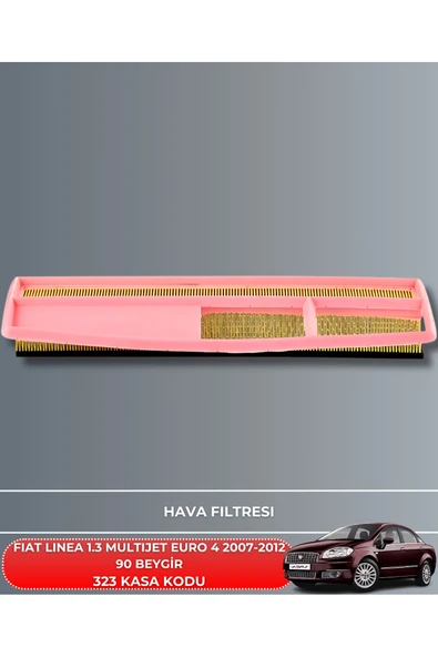 FIAT LINEA 1.3 MULTIJET EURO 4 2007-2012 90 BEYGİR FİLTRE - ELF 5LT YAG BAKIM SETİ - Resim 2