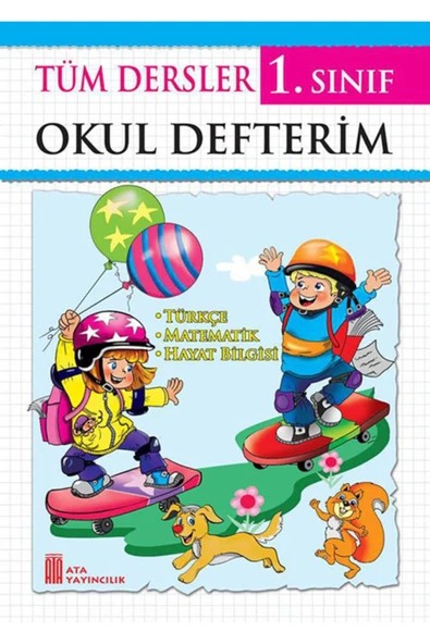 Ata 1. Sınıf Tüm Dersler Okul Defterim ürün görseli 1