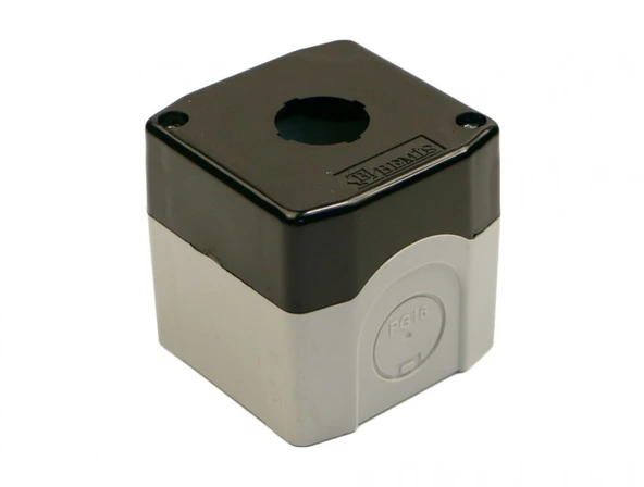 Bemis Tekli Siyah Buton Kutusu IP44 ürün görseli