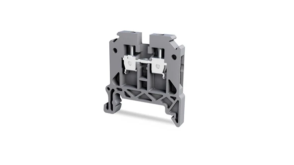 Tbloc TBL 4mm Gri Vidalı Tek Katlı Klemens 10'lu Paket - 1