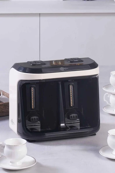 Hatır Hüp Düet Aroma Türk Kahve Makinesi Krem 10 Fincan Kapasiteli - Resim 2