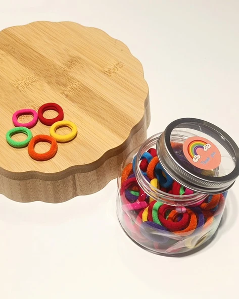 Monalisa Home Lüks Çok Renkli Çoklu Lastik Toka ürün görseli