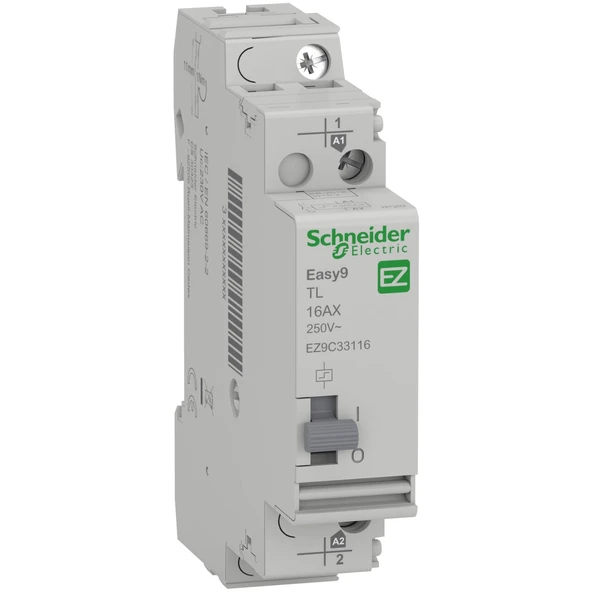 Schneider Electric EZ9C33116 1X16A 1NO Darbe Akım Rölesi Impuls - 1