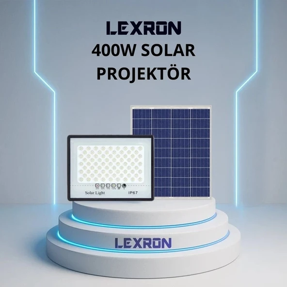 400W SOLAR PROJEKTÖR - Resim 2