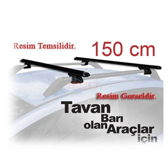 Carub BaGaJ Sörf Ara Bar Tavan 150CM Siyah İkili - 1
