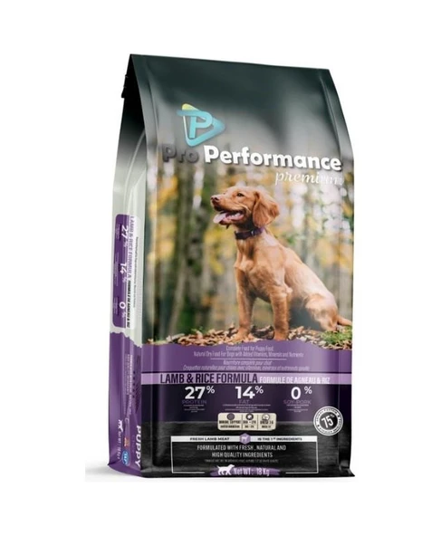Pro Performance Kuzu Etli Küçük Irk Yavru Köpek Maması 18 KG ürün görseli