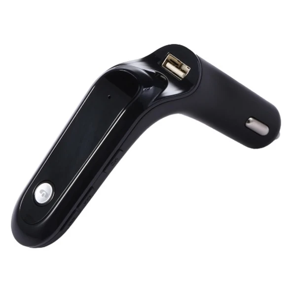 Cars7 Bluetooth Hafıza Kart Girişli 4.0 Araç Kiti Çakmaklık Mp3 Fm Transmitter - Resim 5