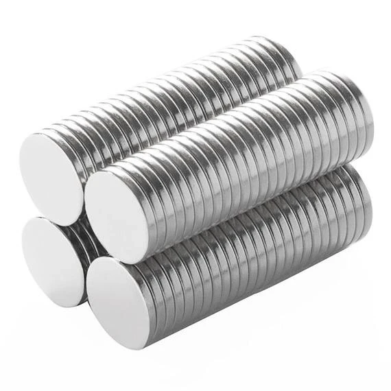 N35 12x2 Mm Neodyum Mıknatıs 250 Adet, Yuvarlak, Nikel Kaplamalı Kaliteli Ve Dayanıklı Ürün - Resim 4
